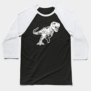 Tattooed-Rex Baseball T-Shirt